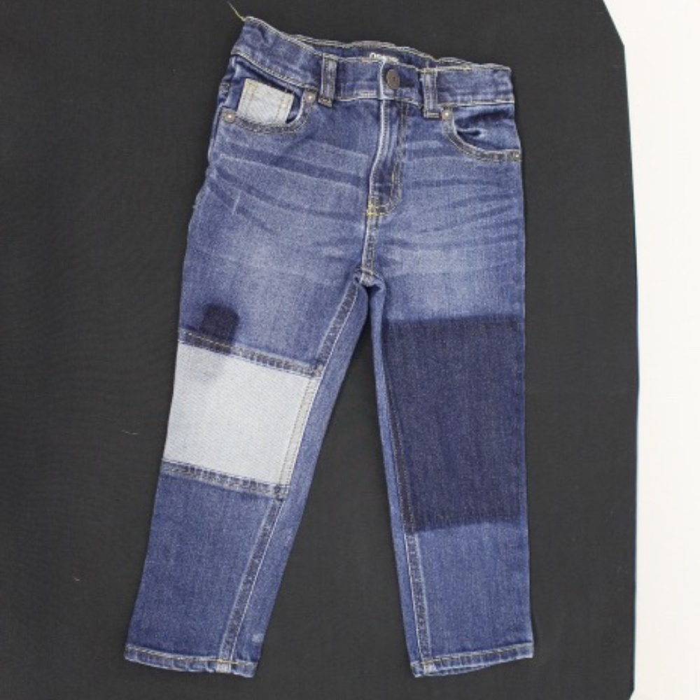 Denim Jeans Adjustable Waistband